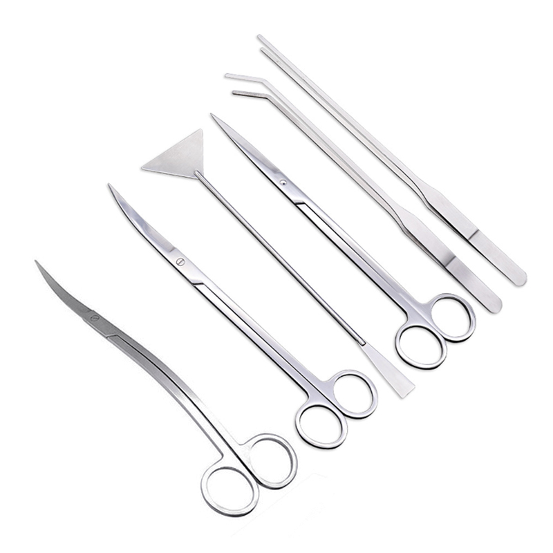 Planted Aquarium Kit - Aquarium Scissors Tweezers Tool Fish Tank