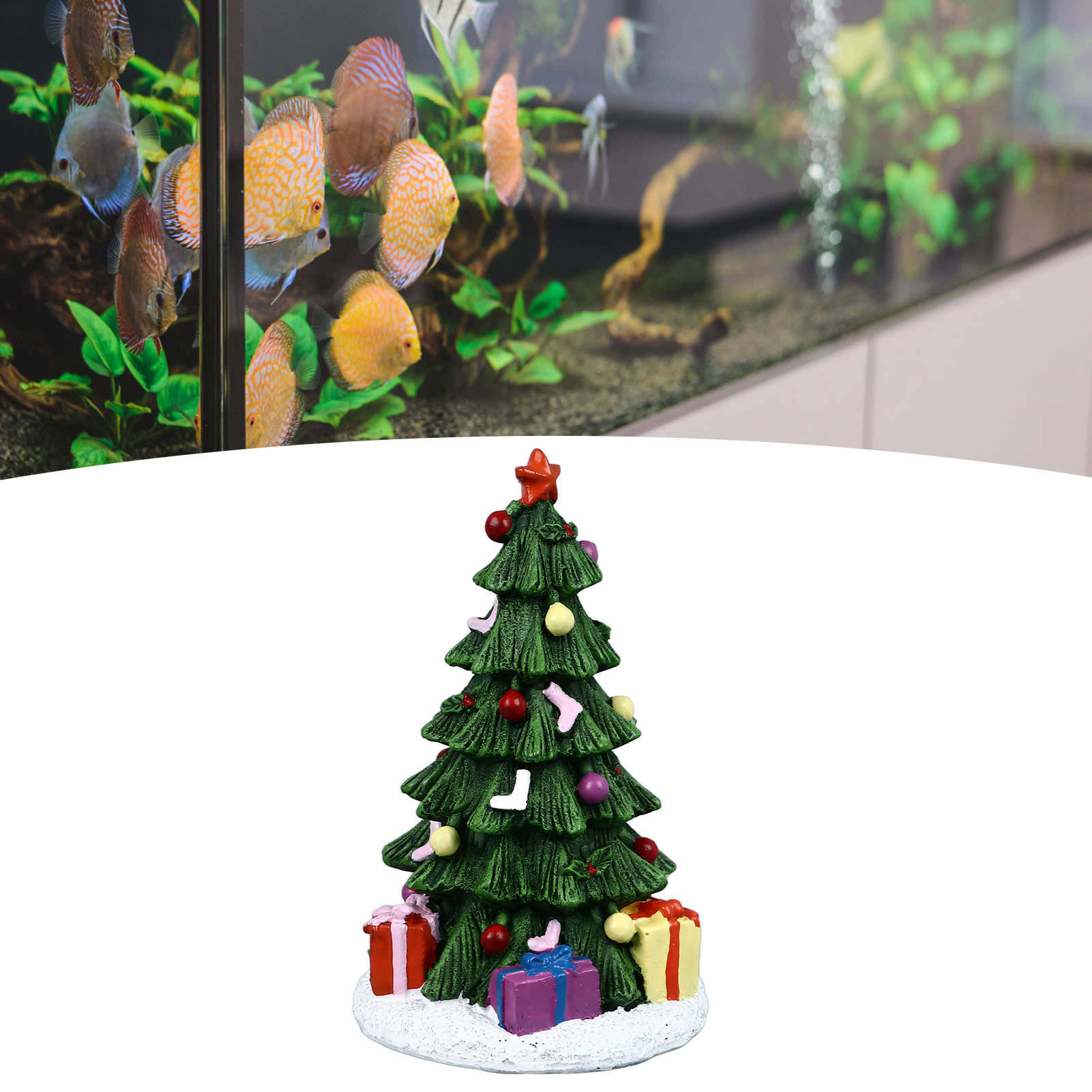ZK20 Christmas Fish Tank Ornam - огляд і ціна Planted Aquarium Media