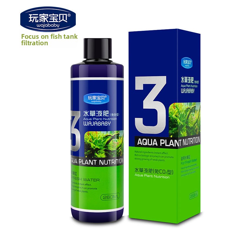 WAJABABY Liquid Aquarium Plant - огляд і ціна Aquarium Plant Liquid Fertilizer