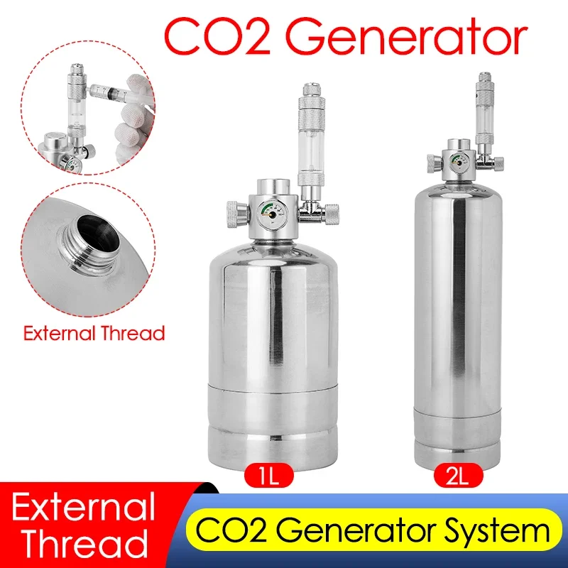 1L/2L Aquarium CO2 Generator S - огляд і ціна Planted Aquarium Kit