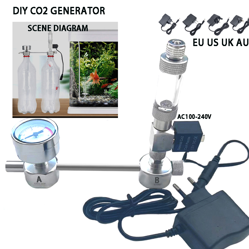 Aquarium DIY CO2 Generator Sys - огляд і ціна Aquarium Plant No Co2