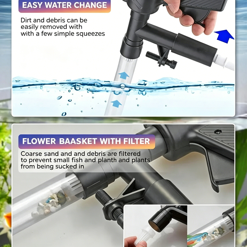 Aquarium Fish Tank Water Chang - огляд і ціна Planted Aquarium Kit