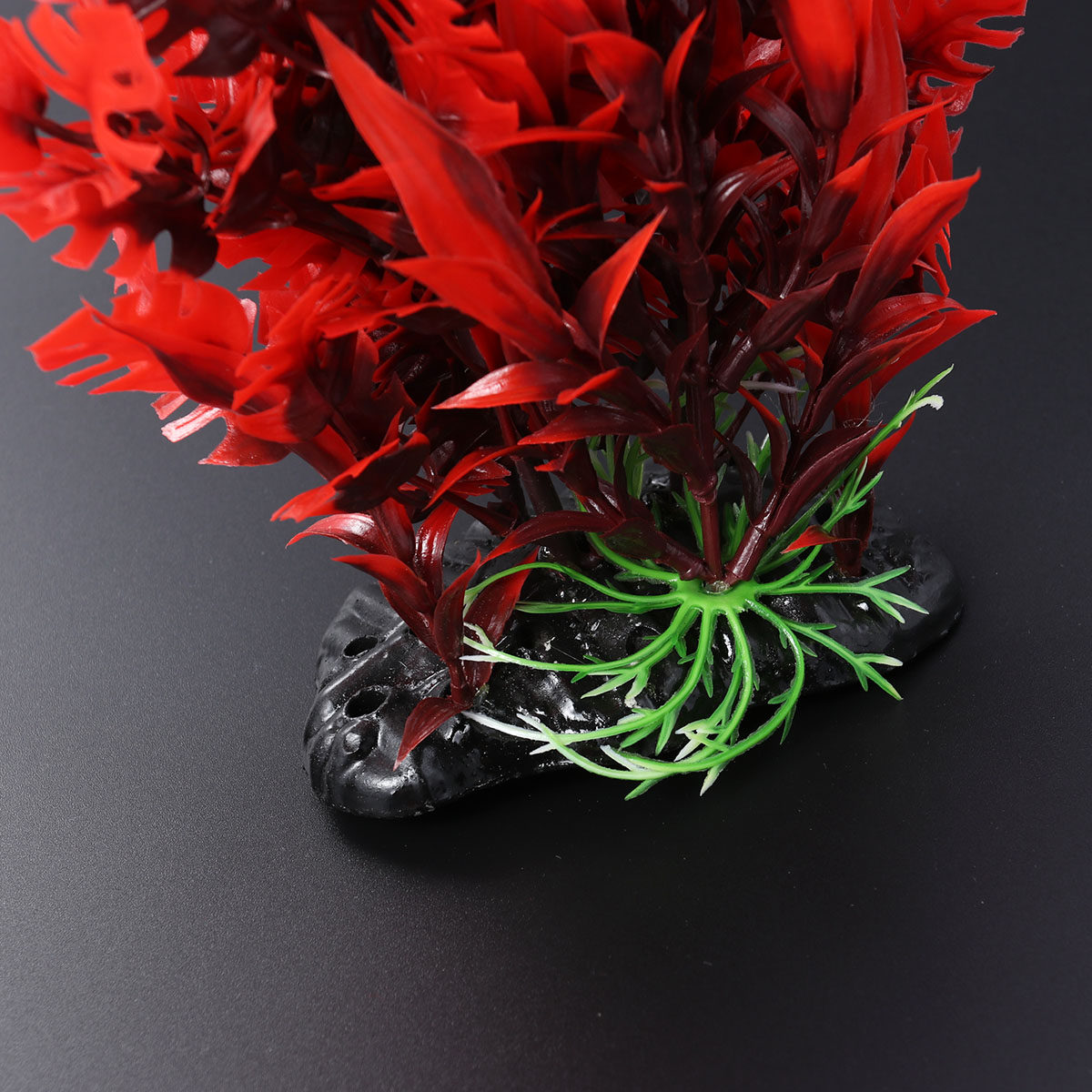 40CM Artificial Red Leaves Wat - огляд і ціна Aquarium Plant Red