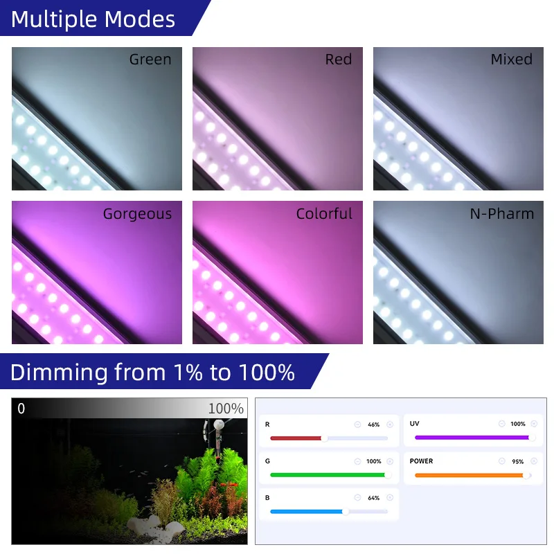 ZXY Hot Sales WEEK AQUA M1200P - огляд і ціна Planted Aquarium For Sale