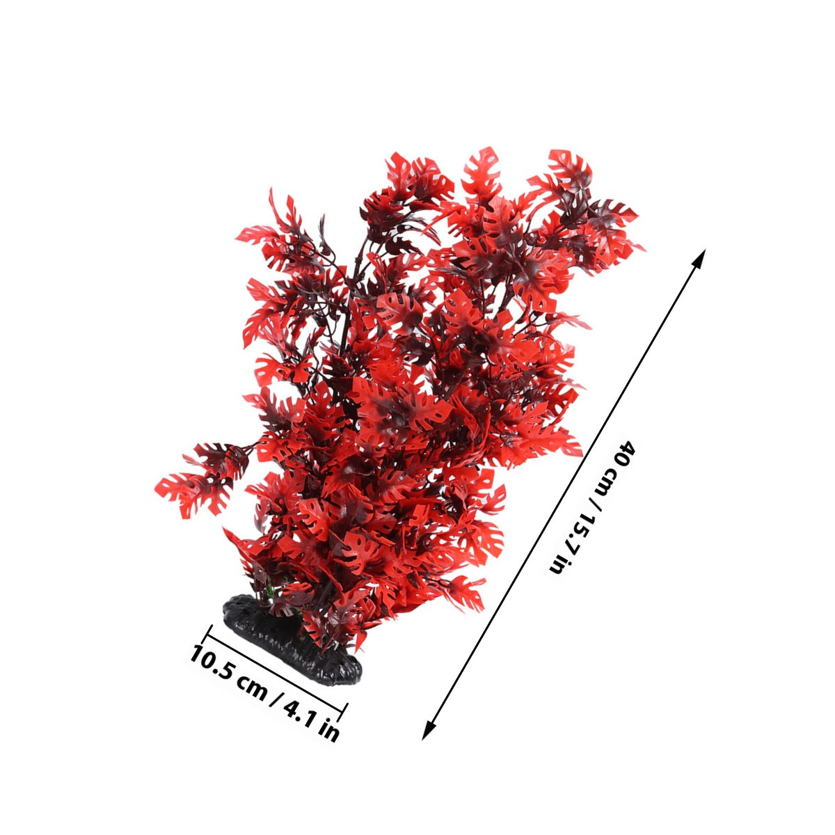 40Cm Artificial Aquarium Plant - огляд і ціна Aquarium Plant Red