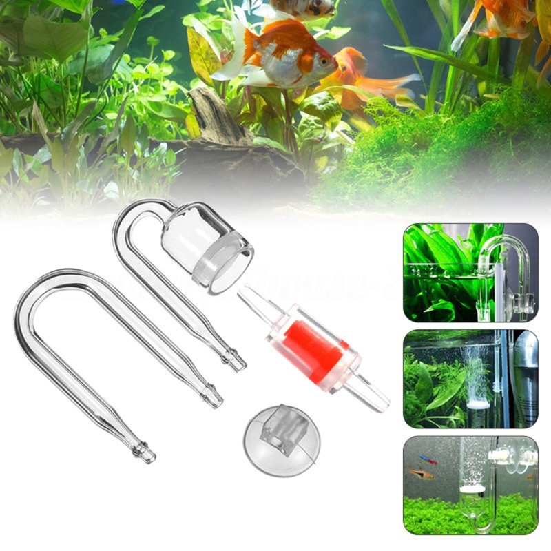 4pcs Set DIY CO2 Diffuser For  - огляд і ціна Aquarium Planted Tank Substrate