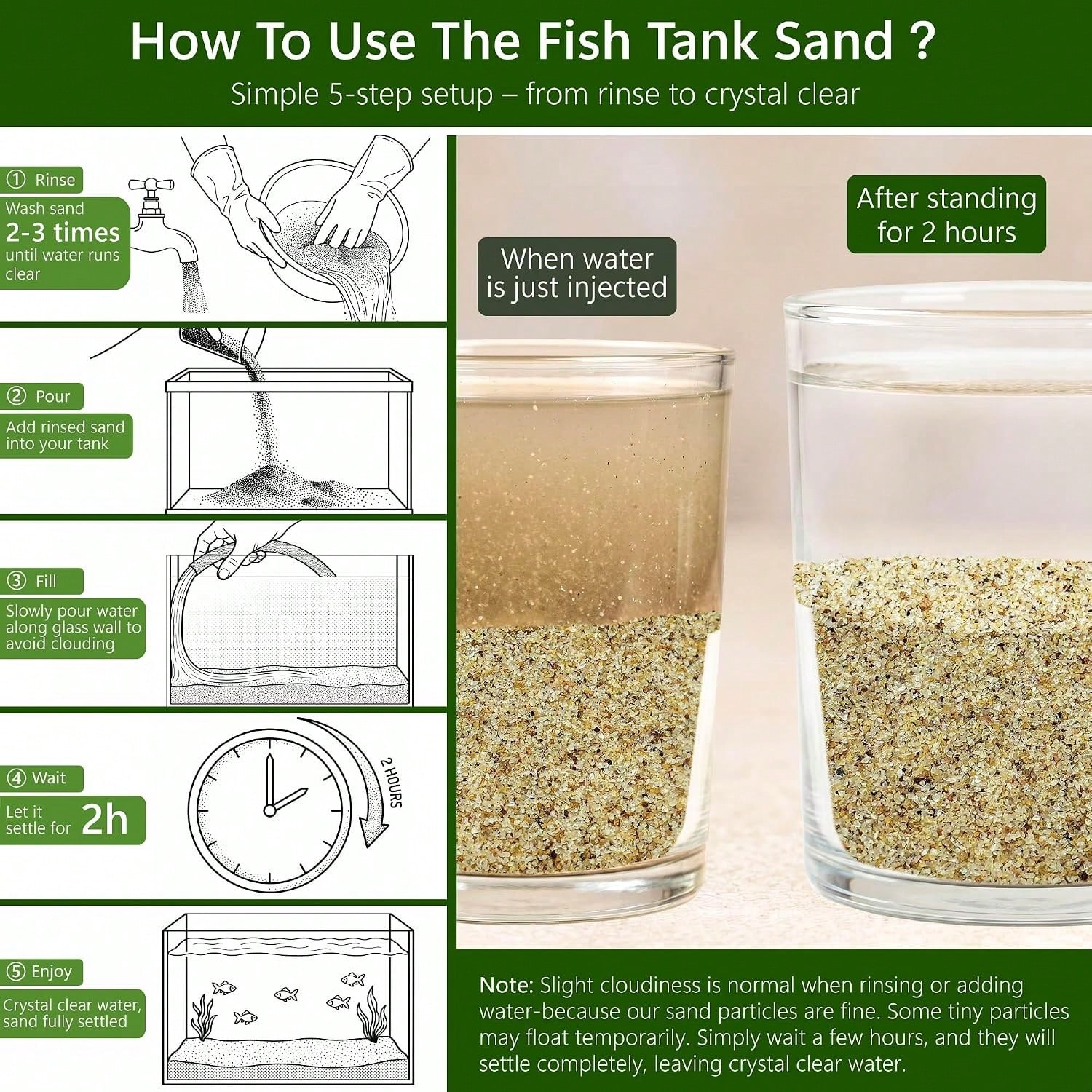 0.4-0.8mm White Aquarium Sand, - огляд і ціна Aquarium Planted Tank Substrate